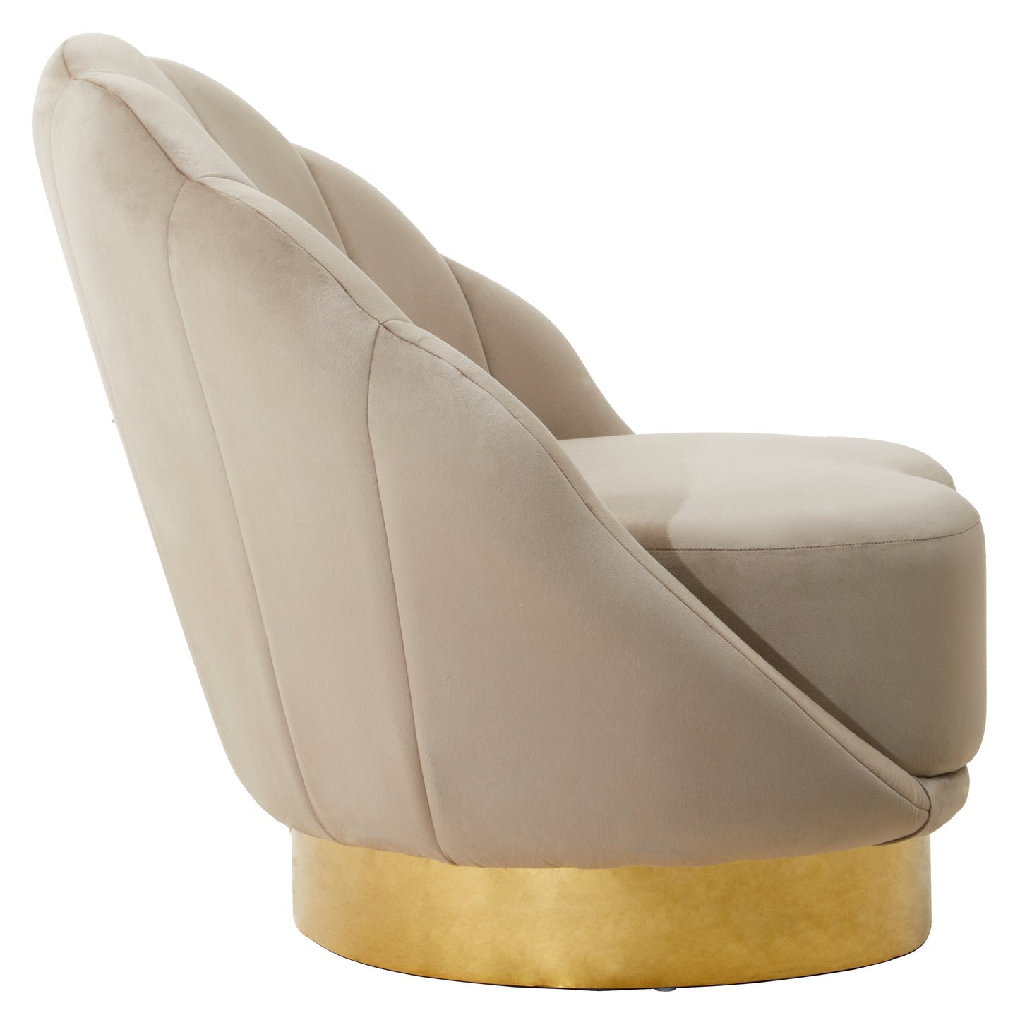 Shell Velvet Chair