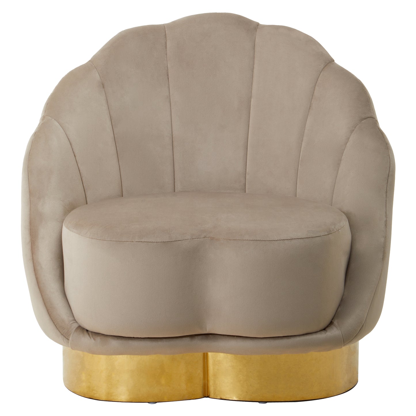Shell Velvet Chair