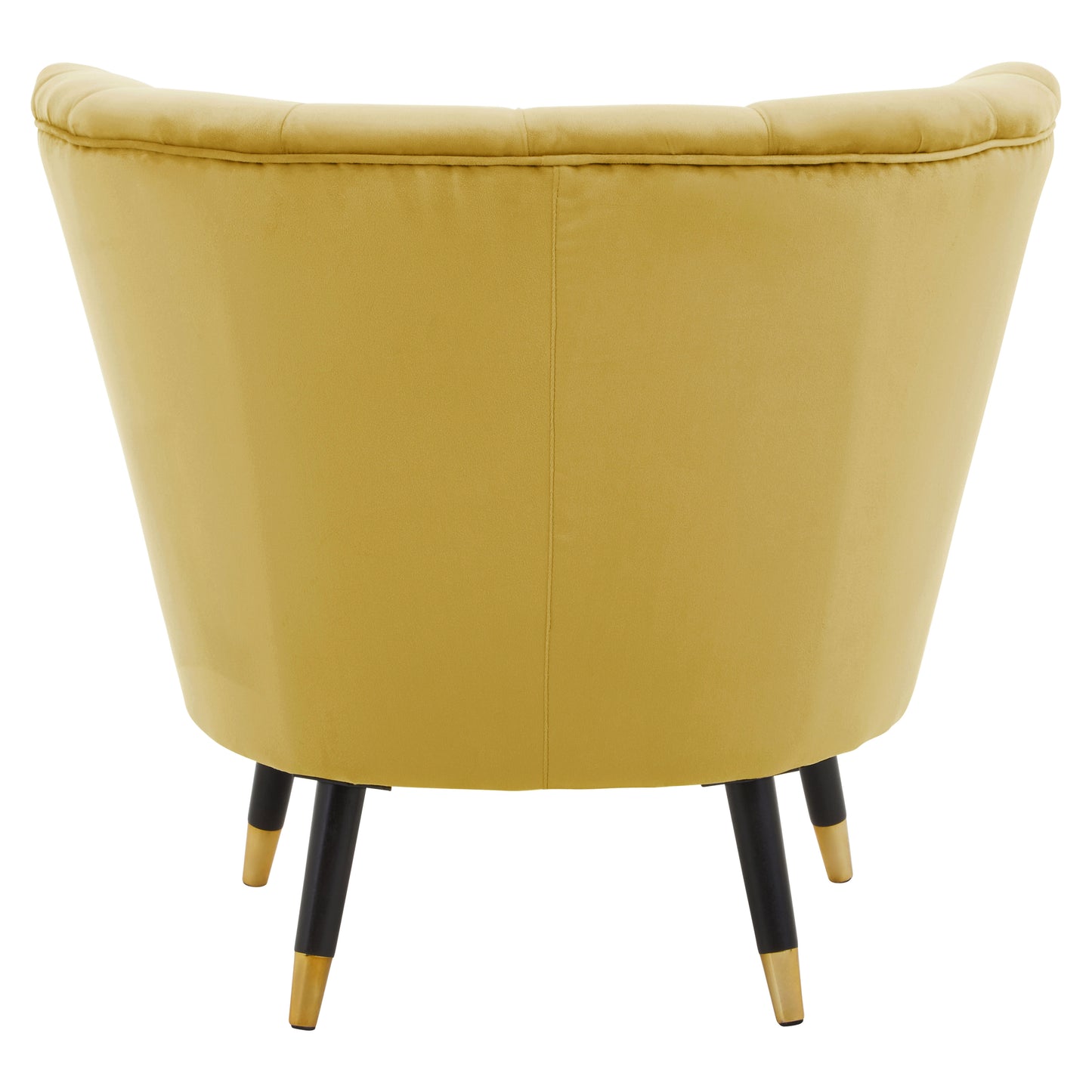 Maeve Velvet Shell Accent Chair
