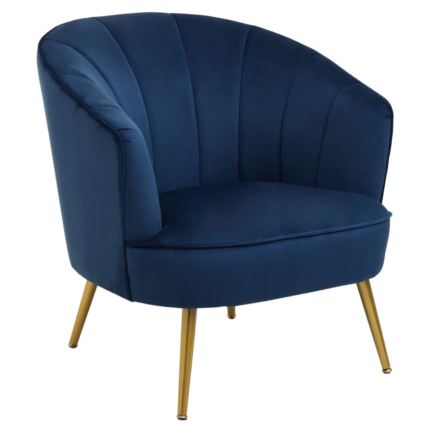 Mae Midnight Velvet Chair