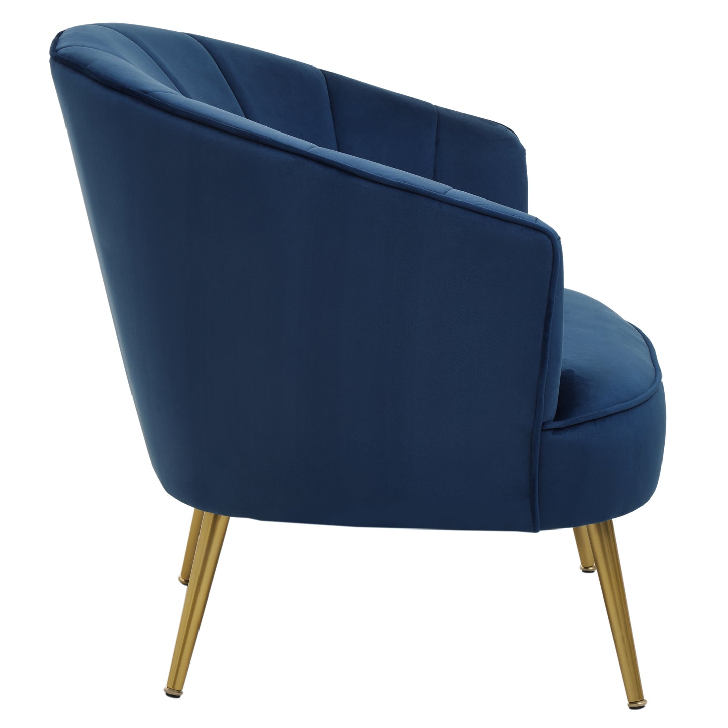 Mae Midnight Velvet Chair