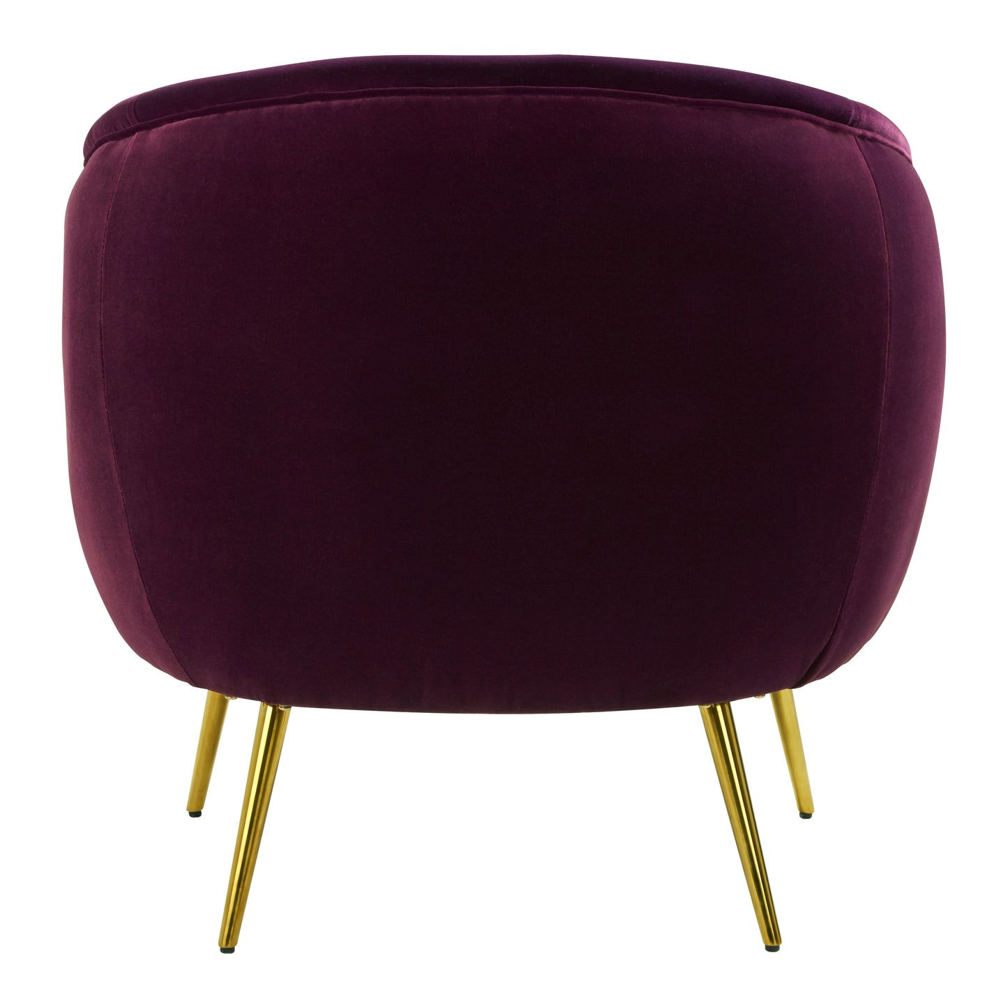 Purple Velvet Armchair