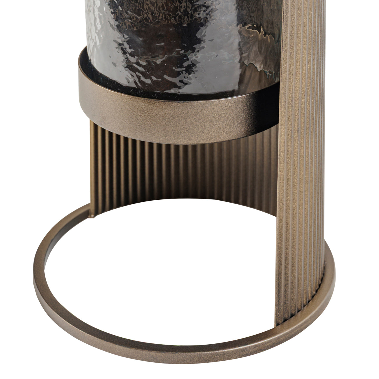 Belvedere Aged Gold Candle Holder