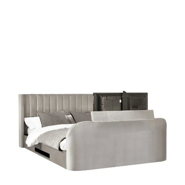 Clara Side Lift Ottoman TV Bed - King Size