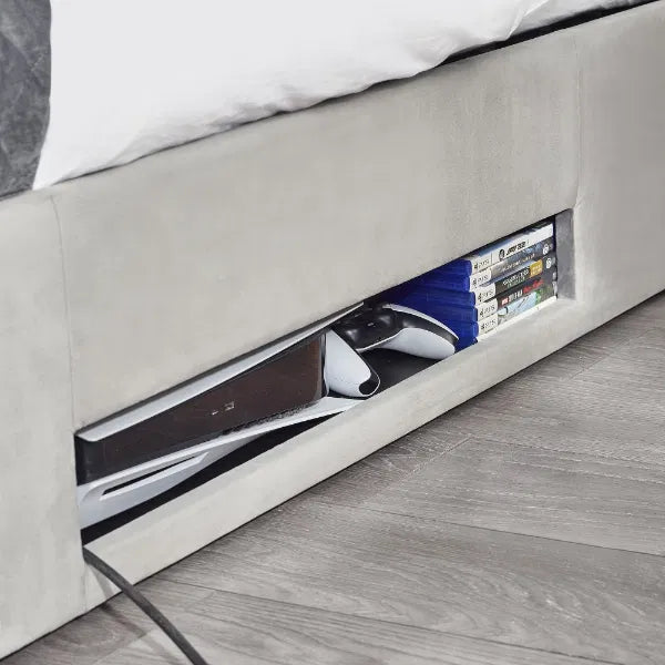 Clara Side Lift Ottoman TV Bed - King Size