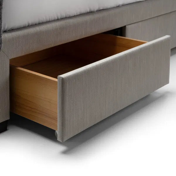 Wilton Deep Button 4 Drawer Double Bed