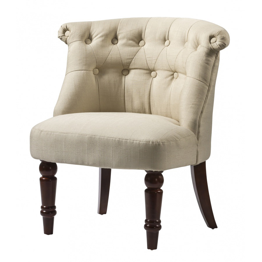 Alderwood Fabric Chair Beige - Sold in 2's