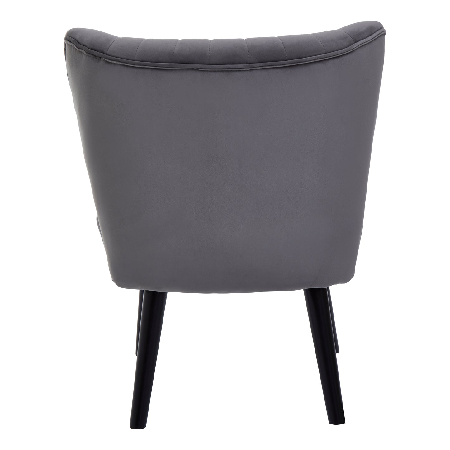 Livia Grey Velvet Chair