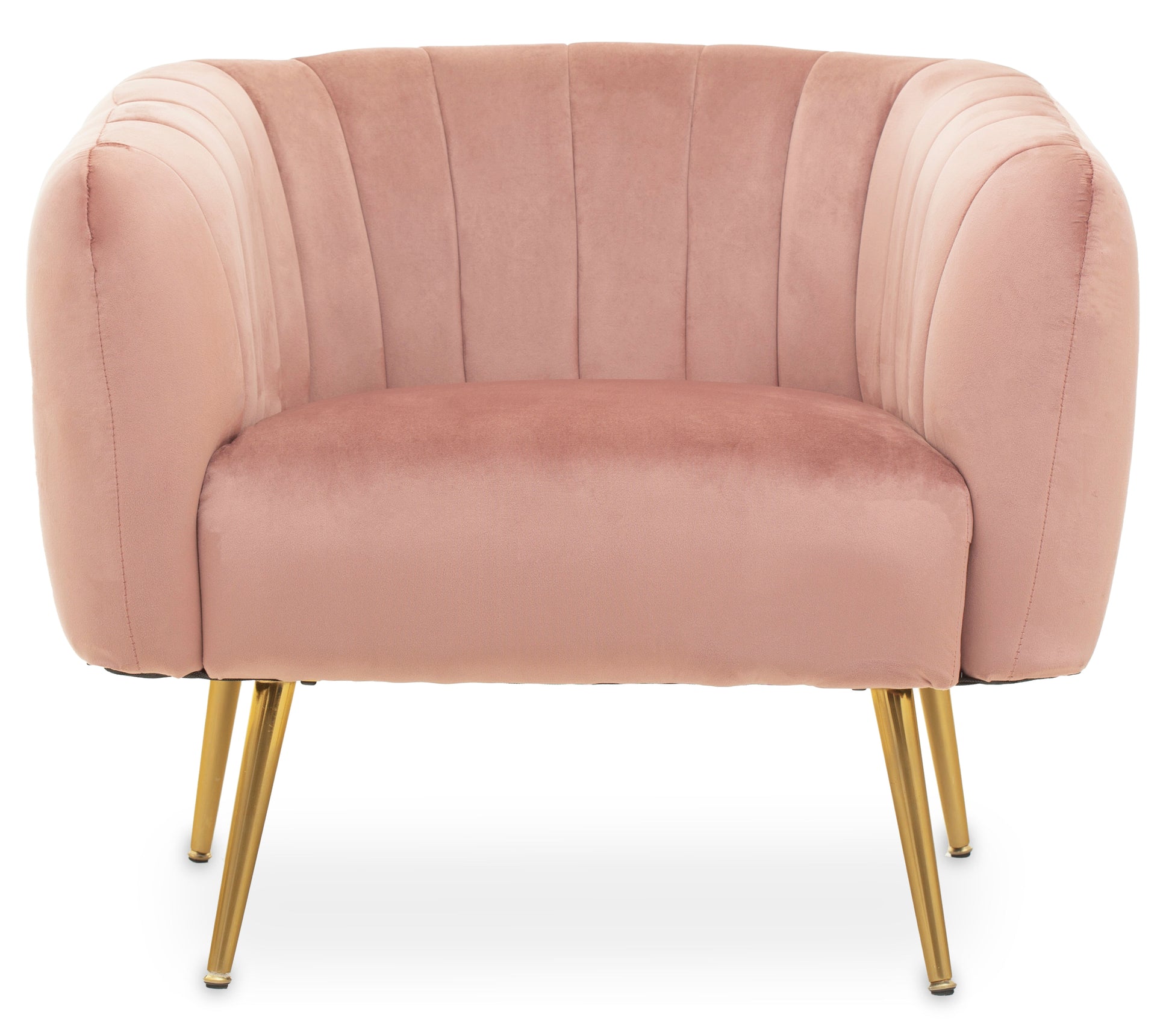Lavinia Pink Velvet Chair