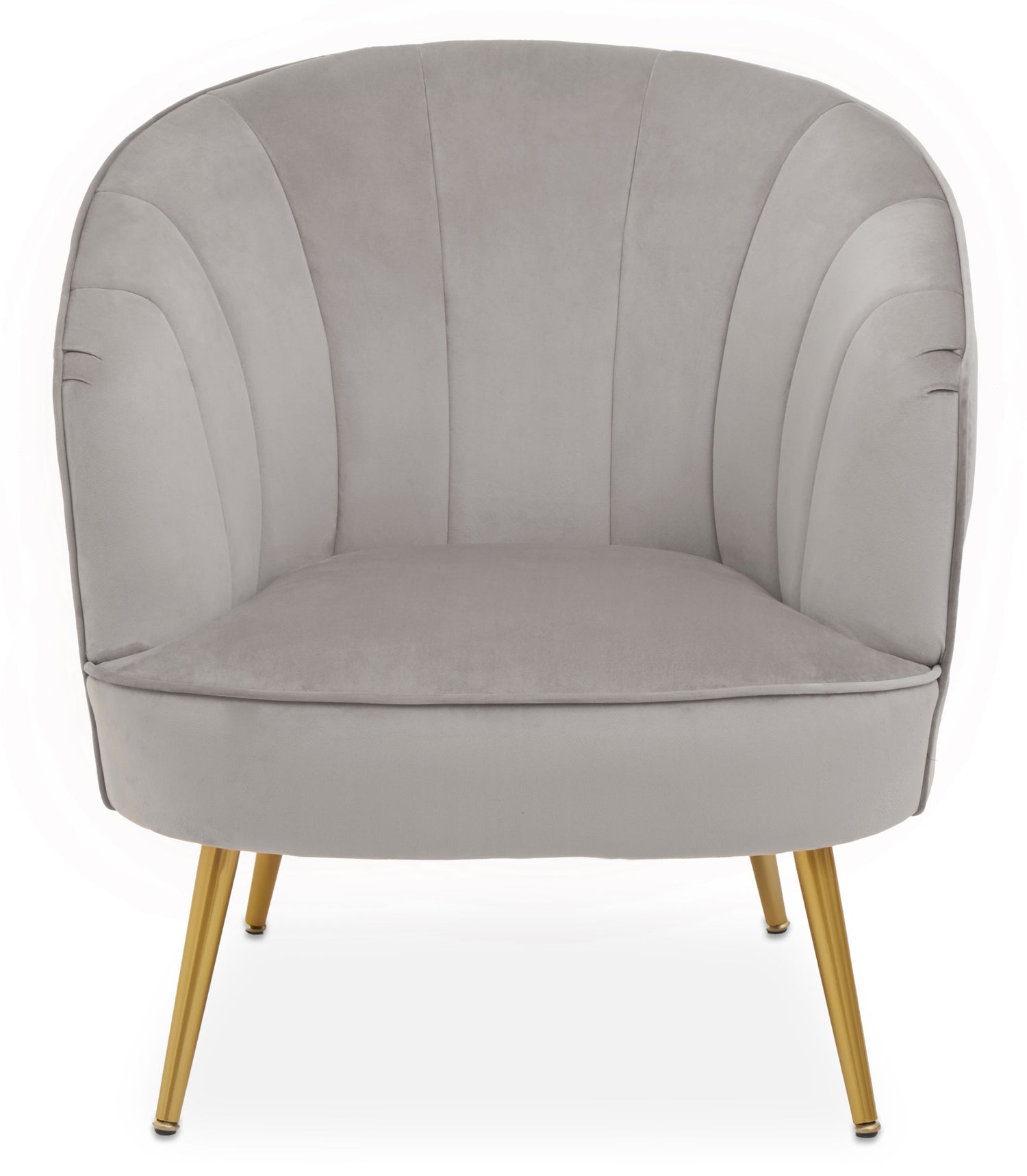Mae Grey Velvet Chair