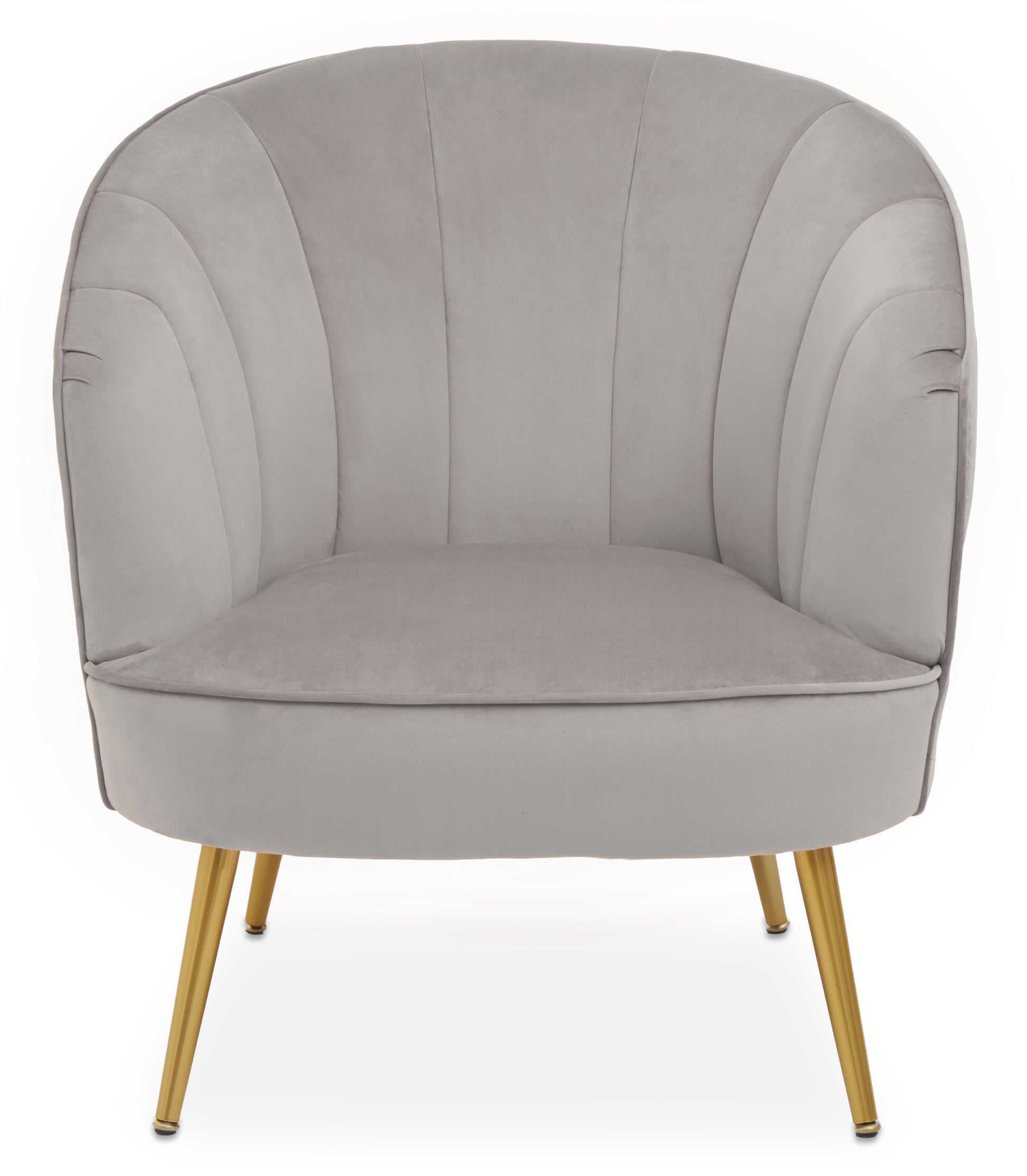 Mae Grey Velvet Chair
