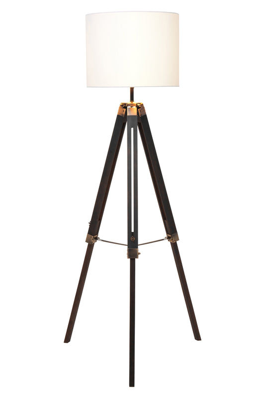 Tripod Floor Lamp With Black Base