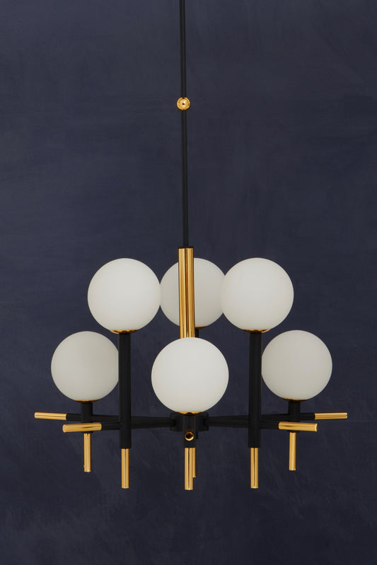 Six Bulb Pendant Light