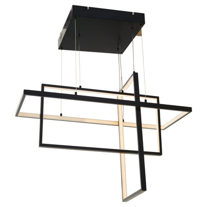 Abstract Overlapped Pendant Light