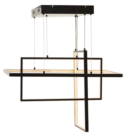 Abstract Overlapped Pendant Light
