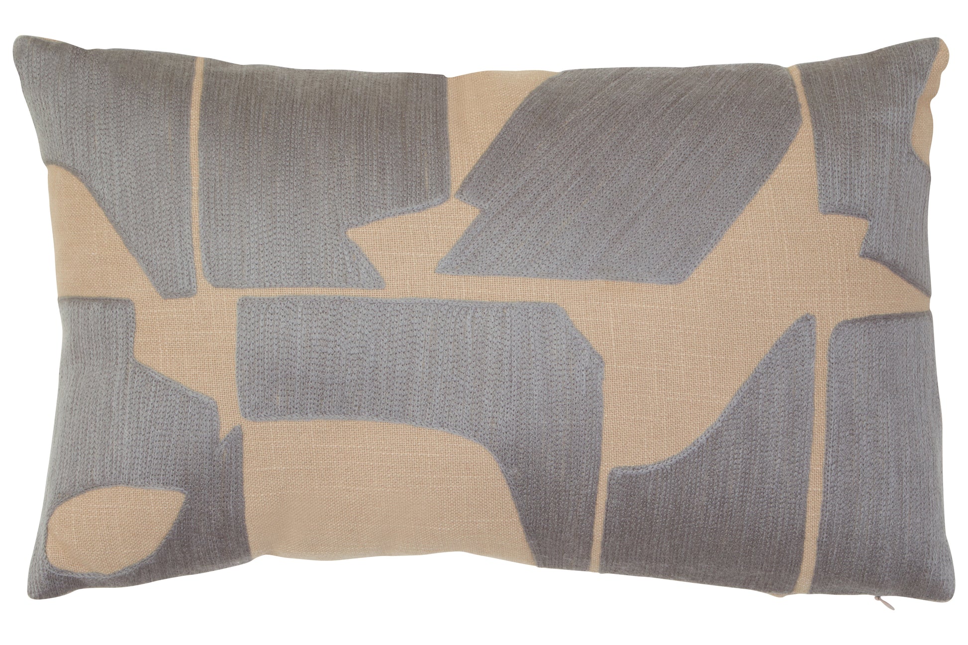 Natural And Grey Cushion