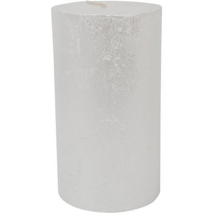 Pearl Rustica Pillar Candle 7x12cm