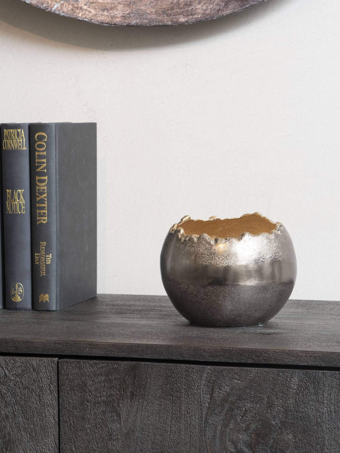 Merapi Lava Ball 13cm Vase