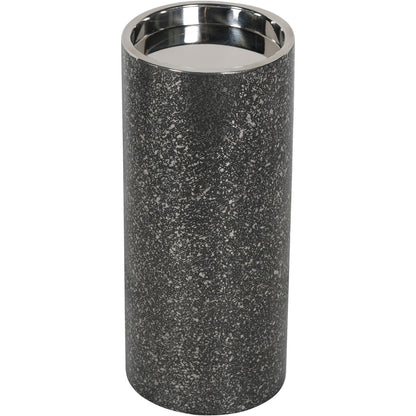 Dusky Finish Medium Pillar Candle Holder 23cm
