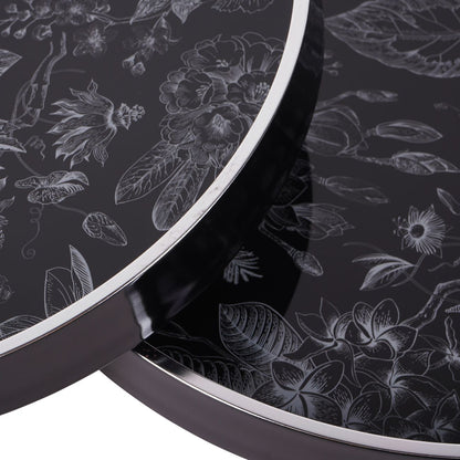 Louise Print Set Of 2 Trays
