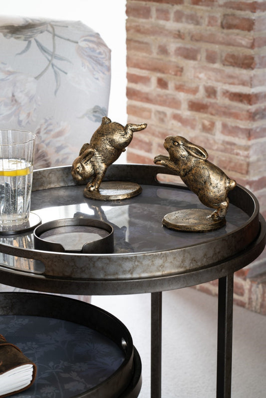 Set of 2 Hopping Rabbits