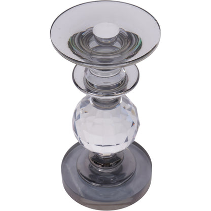 Kersey Glass Candle Holder 19.5cm
