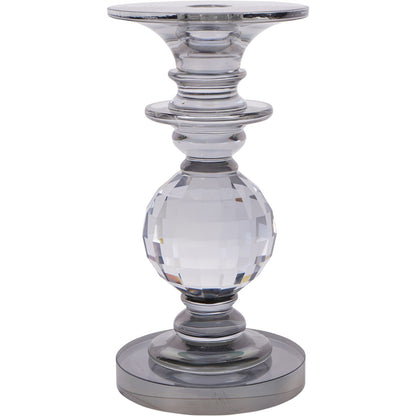 Kersey Glass Candle Holder 19.5cm