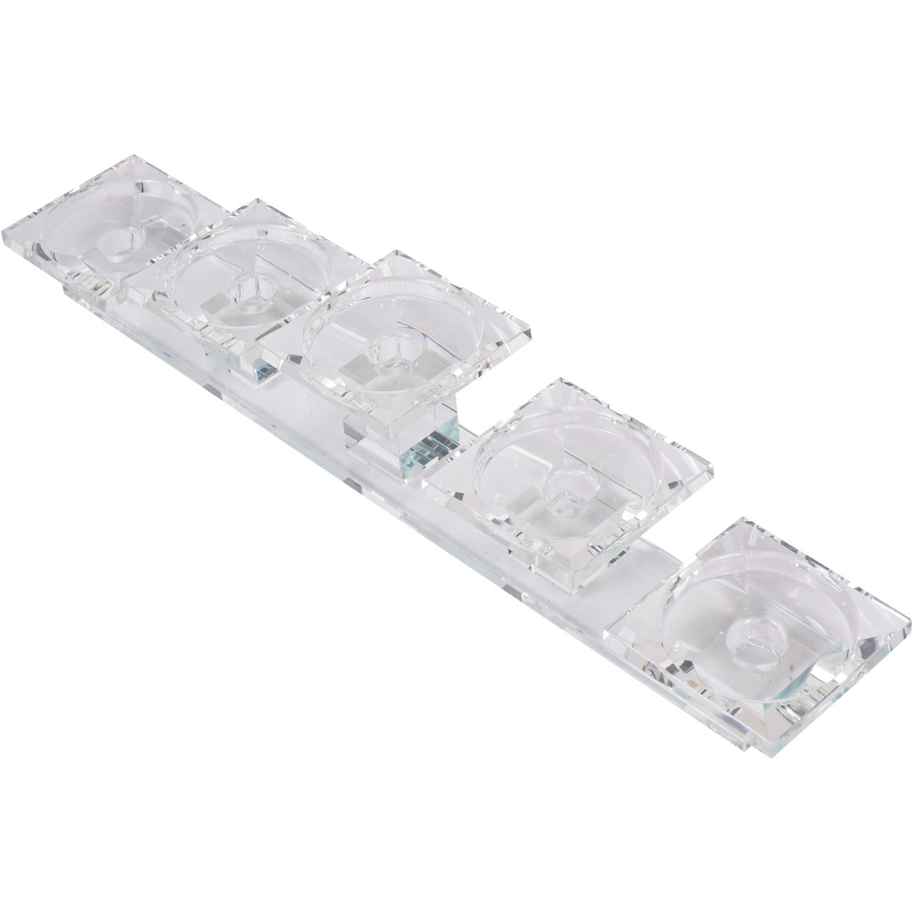 Morcott Glass 5 Head Tealight Holder