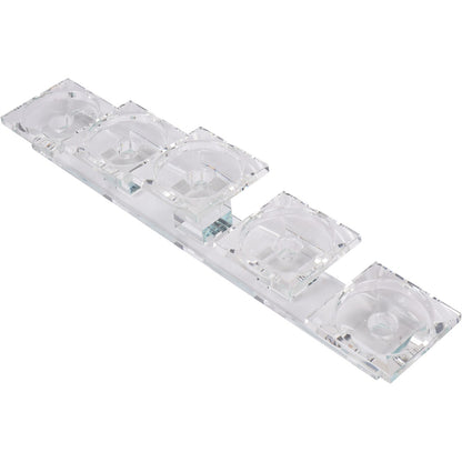 Morcott Glass 5 Head Tealight Holder