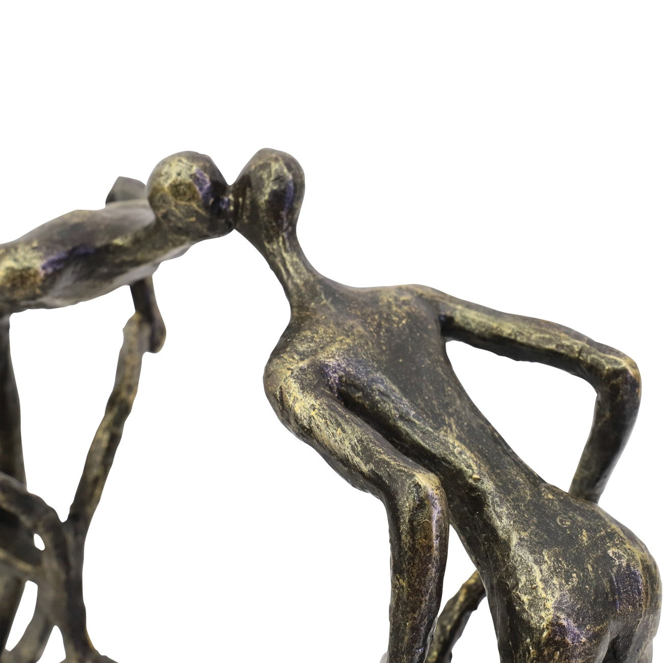 Smooching Cyclist Sculpture