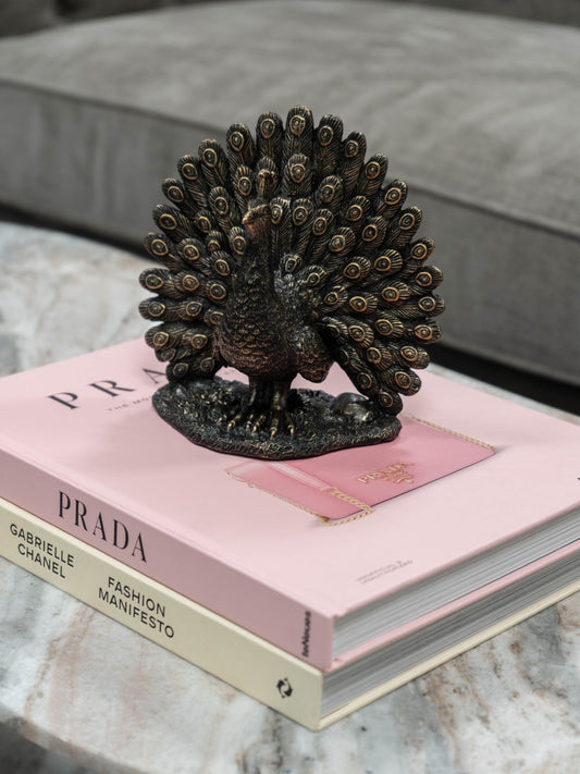 Peacock Sculpture
