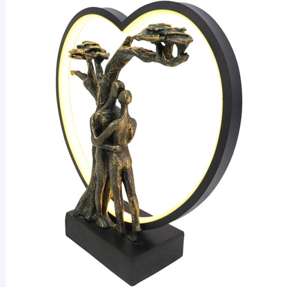 Loving Couple Light Sculpture LED USB
