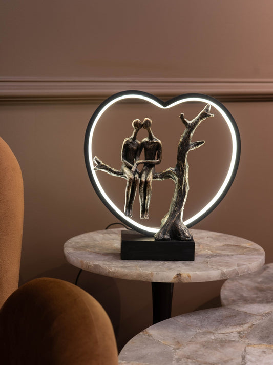 Lovers on Branch Light Sculpture LED USB