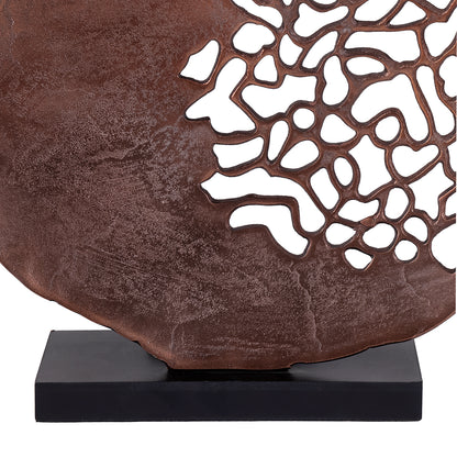 Apo Coral Raw Bronze Sculpture