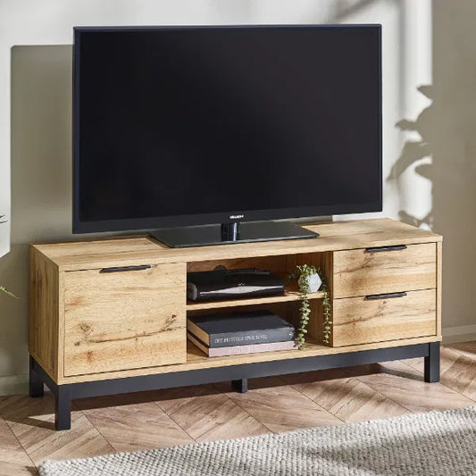 Bali TV Unit - Oak