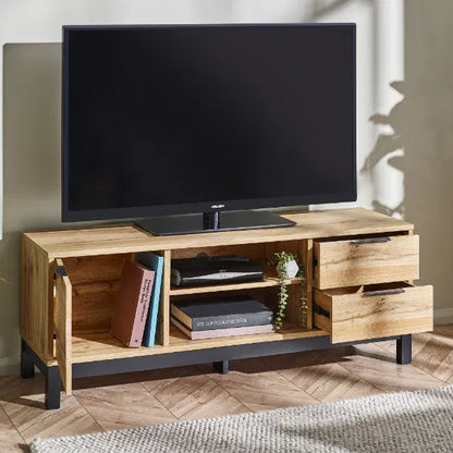 Bali TV Unit - Oak