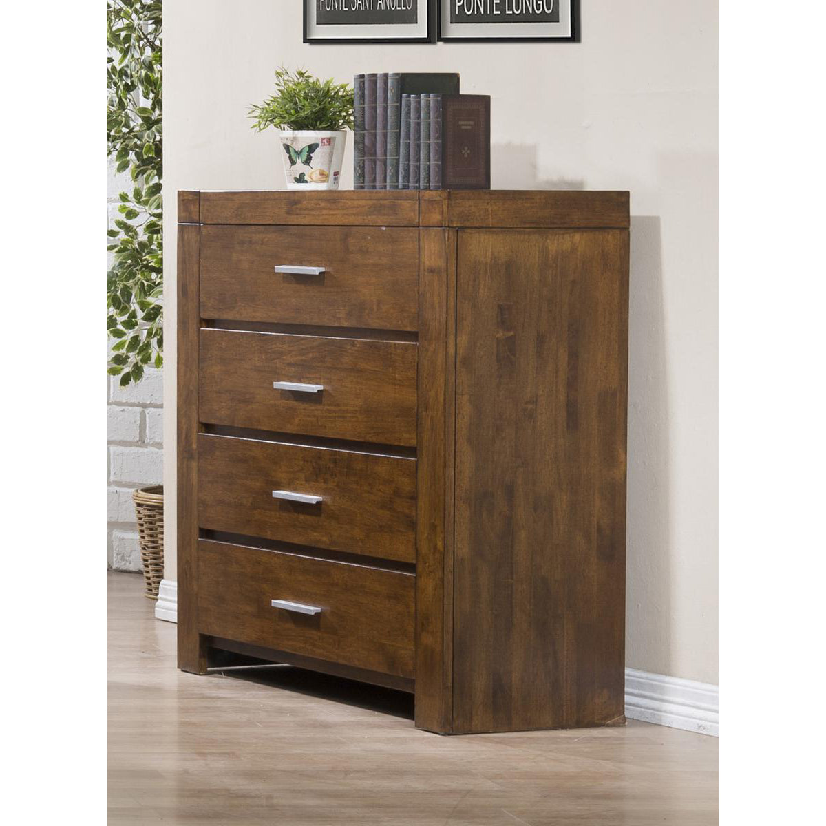 Solid Rubberwood Rustic Oak