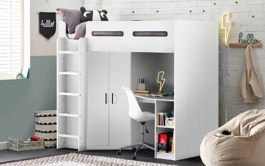 Hercules Highsleeper White