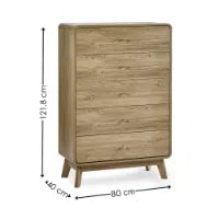 Ingrid 5 Drawer Chest