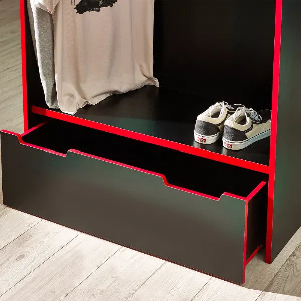Impact Gaming Bunk - Black/Red