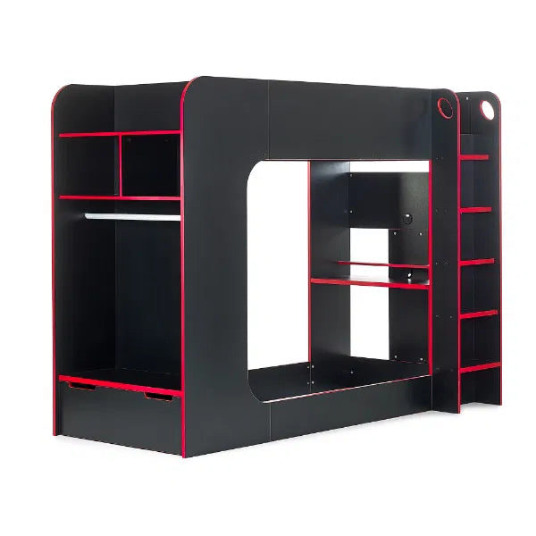 Impact Gaming Bunk - Black/Red