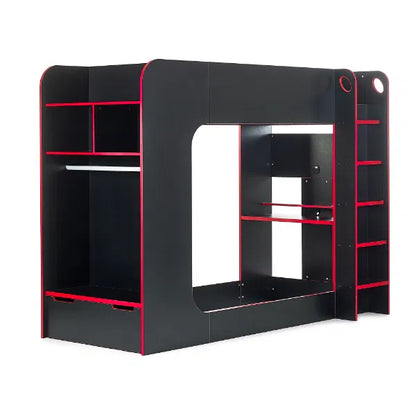 Impact Gaming Bunk - Black/Red