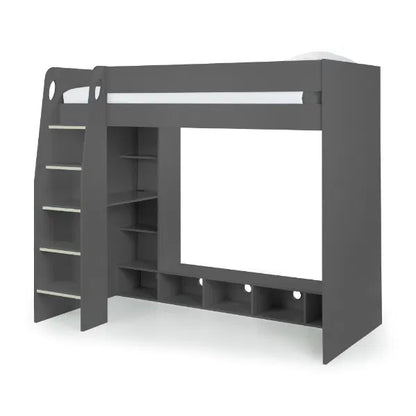 Nebula Gaming Bed With Desk Anthracite