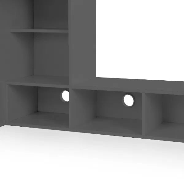 Nebula Gaming Bed With Desk Anthracite