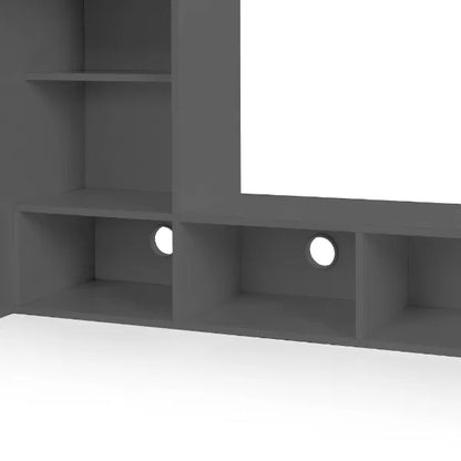 Nebula Gaming Bed With Desk Anthracite