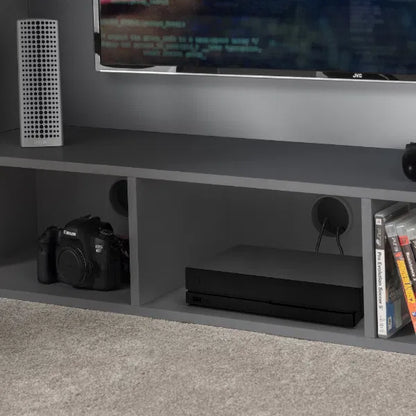 Nebula Gaming Bed With Desk Anthracite