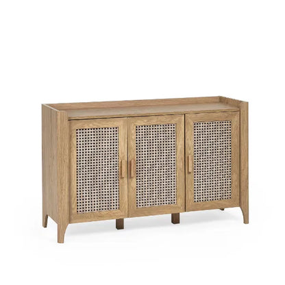 Sydney 3 Door Sideboard - Rattan Effect