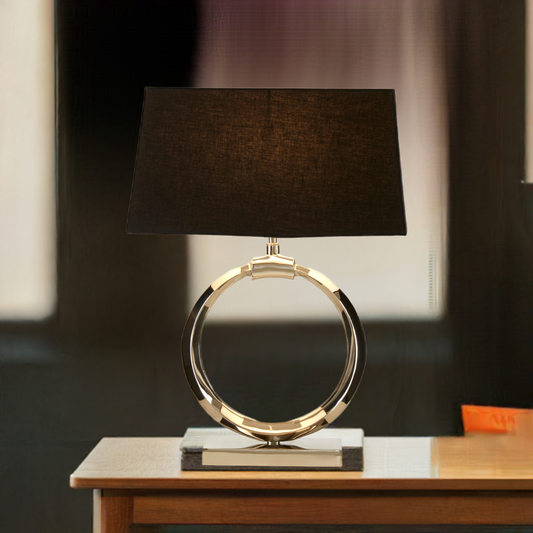 Table Lamp with Single Ring Base